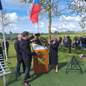 Onthulling van het bord