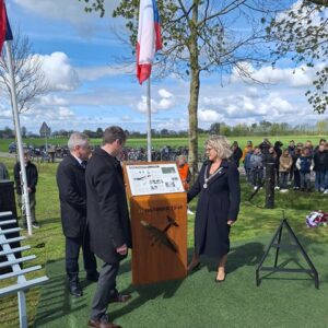 Onthulling van het bord