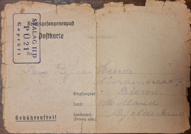 Stalag II Dvoorzijde